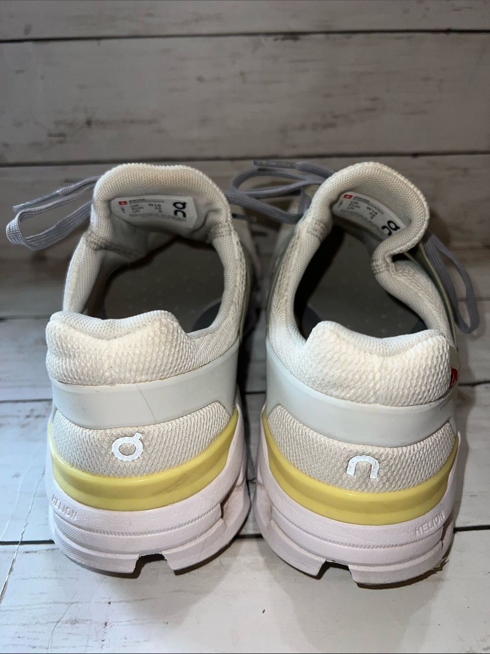 On Running Women's Cloudswift 2.0 Running Shoes White / Limelight US 10 - Picture 5 of 7